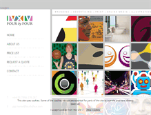 Tablet Screenshot of fourbyfour.com